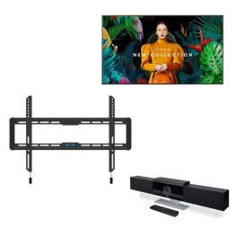 Pack Samsung QMC 65'' + Halterung + Poly Studio