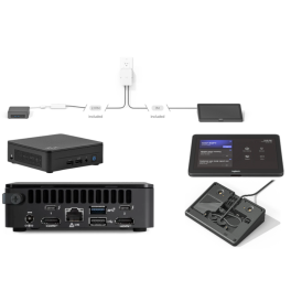 Logitech TAP Base Room Bundle mit NUC Mini-PC